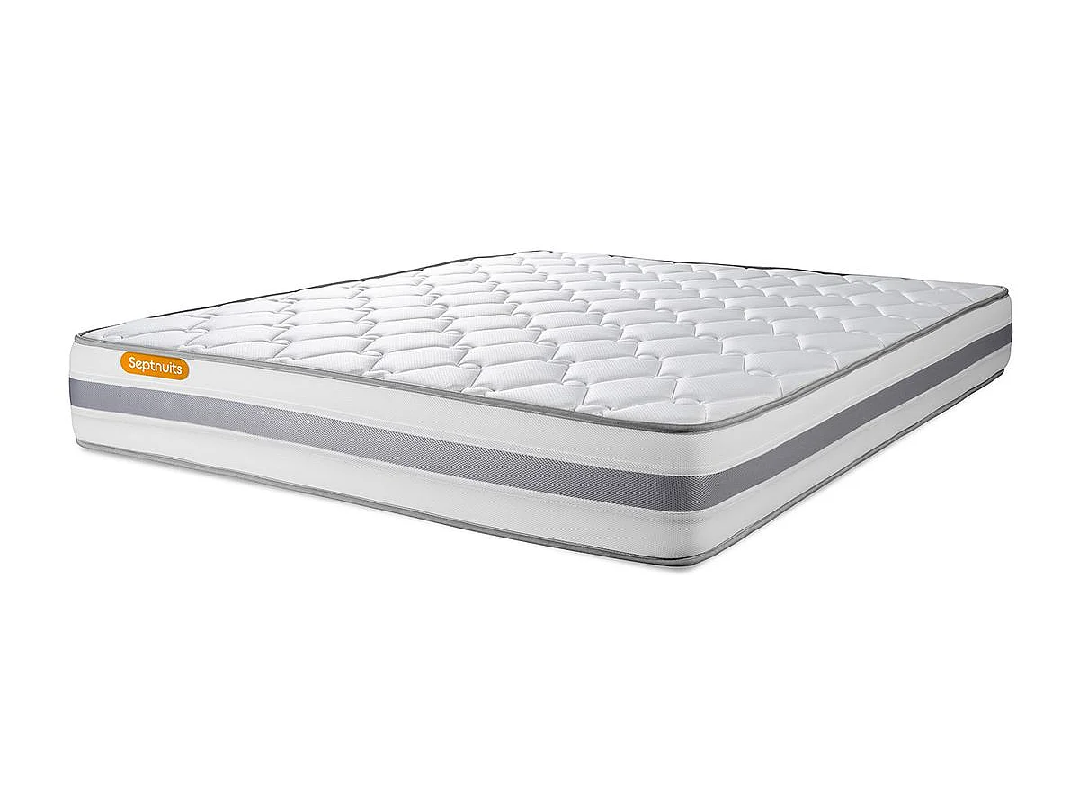 Matelas Ressorts ensachés 160x200 Memo Spring 3 zones de confort MAXI épaisseur