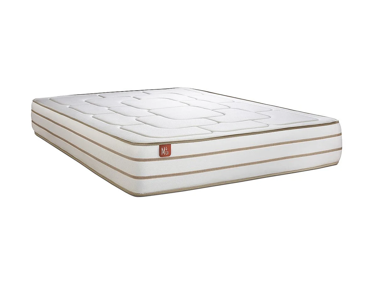 Matelas LE DOUILLET 200x200cm Mémoire de forme BioVisco - Maxi épaisseur 26cm