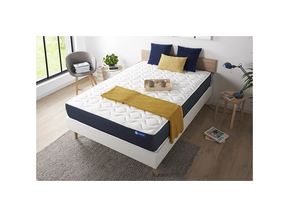ACTISOM Matelas 180x200 Latex et Mémoire de forme 5zones de confort