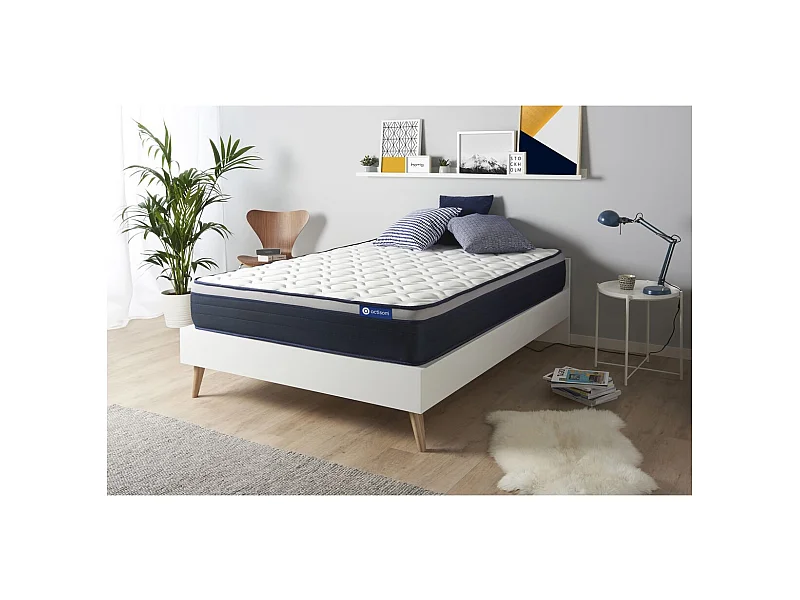 Actimemo max matratze 200x200cm, Memory-Schaum, Härtegrad 4, Höhe :26 cm, 7 Komfortzonen