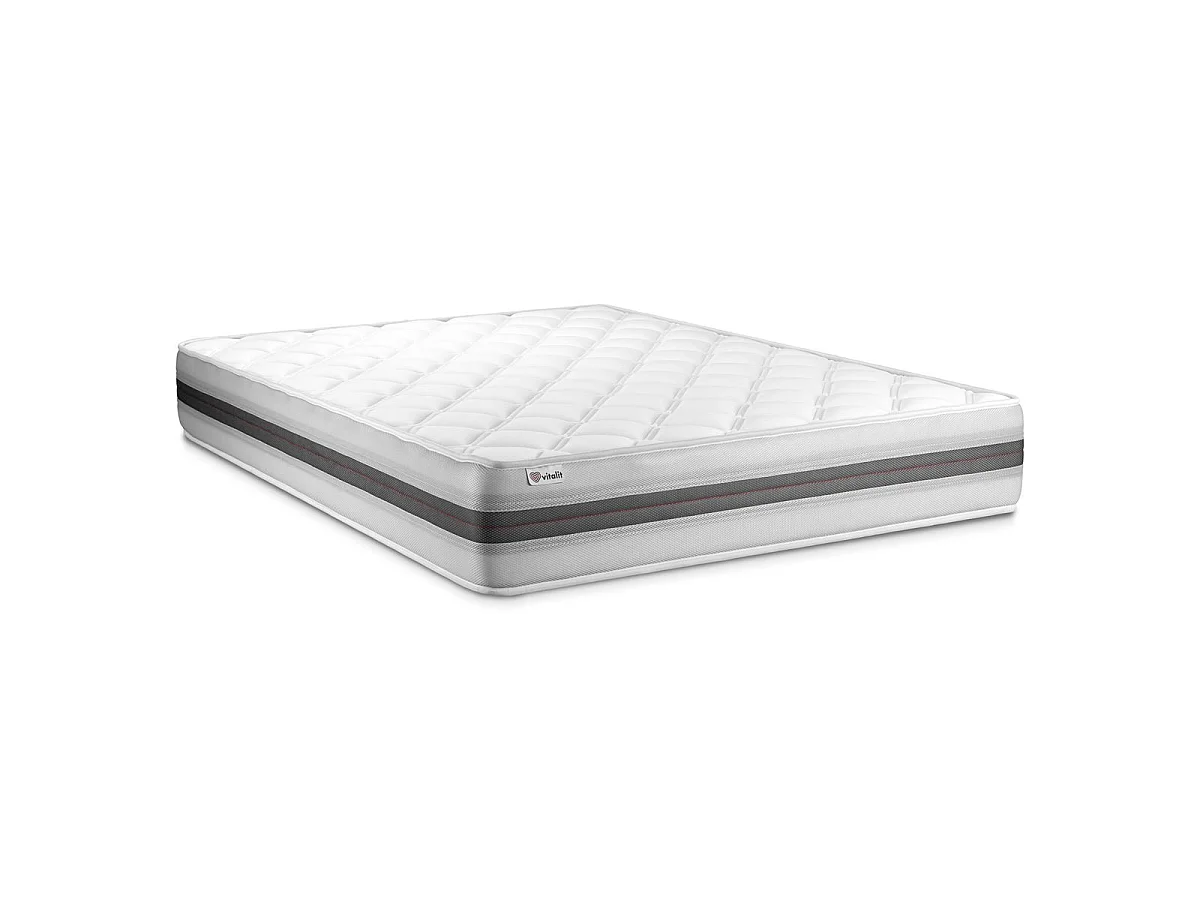 Matras 90x190 cm Traagschuim - Vitalmemo Back