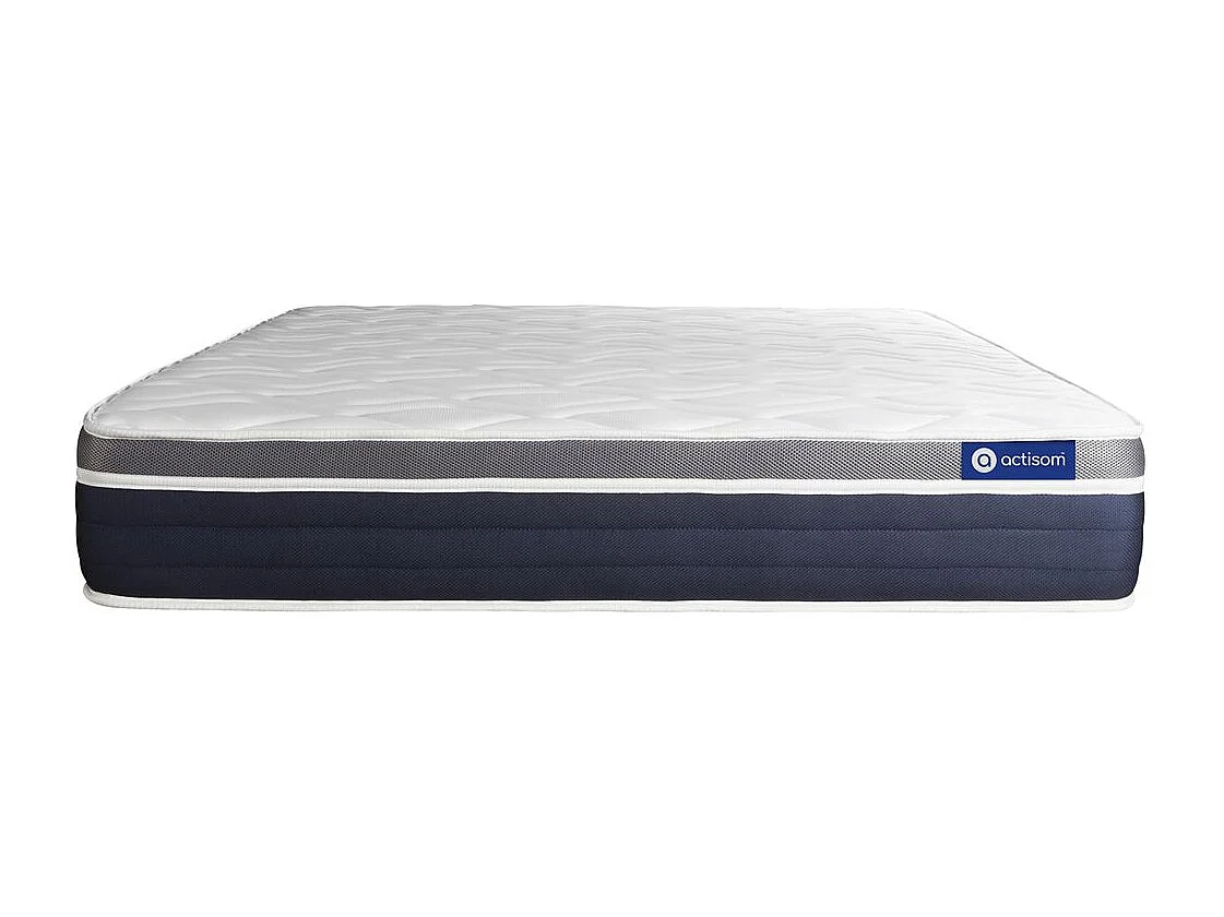 ACTILATEX CONFORT Matelas Latex+mémoire de forme 140x200 cm Maxi épaisseur 7zones de confort