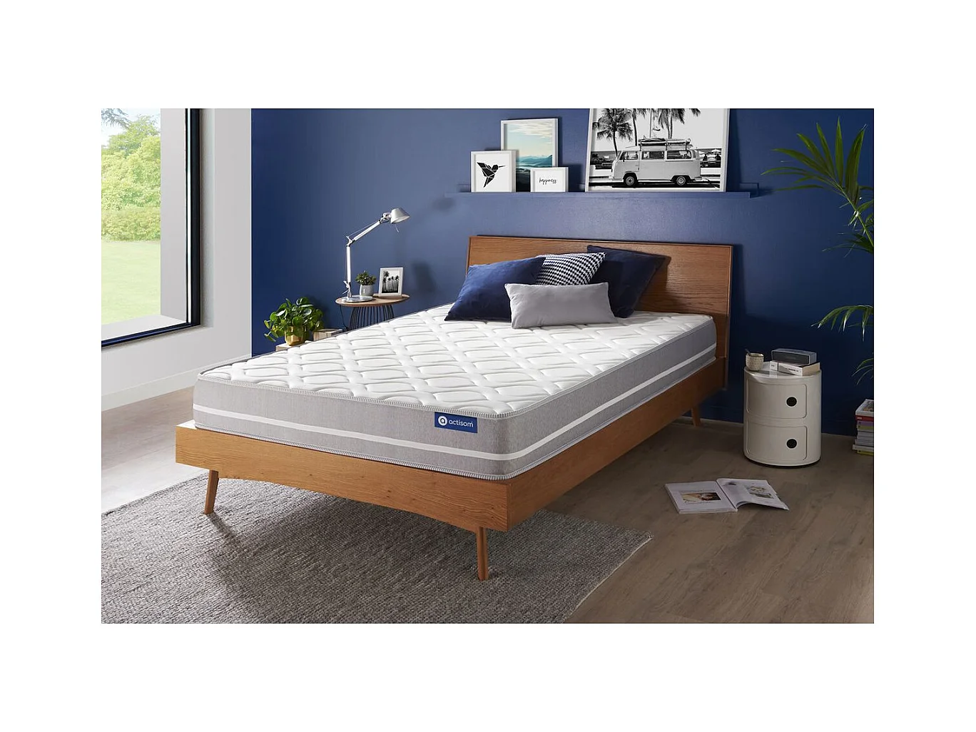 Matelas Ressorts ensachés ACTIFLEX TOUCH 200x200 3zones de confort