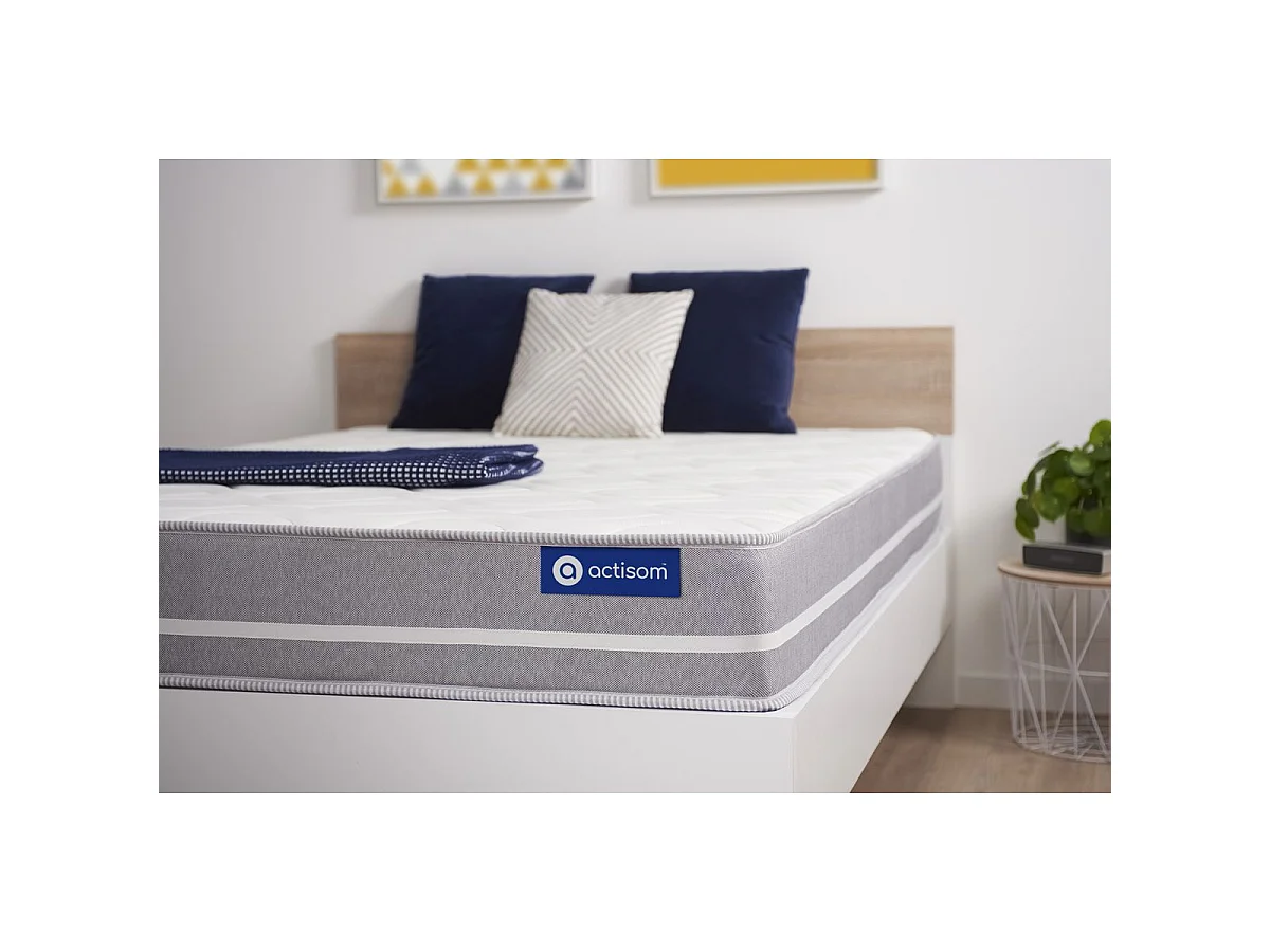 Actilatex touch matras 90x190cm , Matrasdikte : 20 cm , Latex en traagschuim , Gebalanceerd, 3 comfortzones