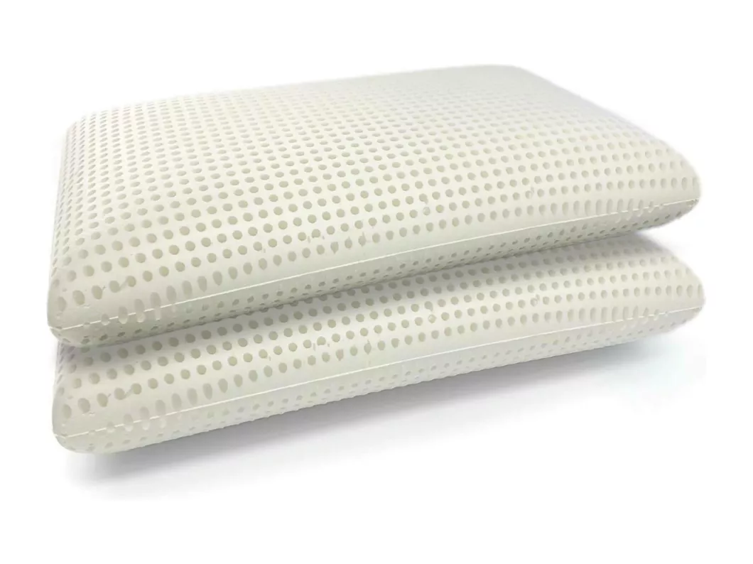 Kauf Unique Kopfkissen Ddimarc, Ergonomisches Kissen „Seife“ aus perforiertem Memory Foam, 100 % Made in Italy, mit Silberionenbeschichtung, 71x41xh13 cm, 2er-Set