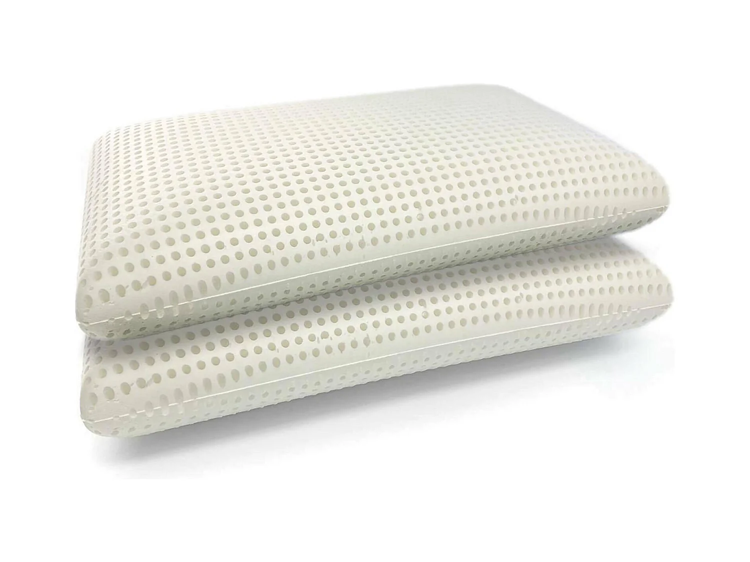 Talamo Italia Cuscino, 100% Made in Italy, Guanciale sfoderabile a "saponetta" in Memory Foam forato, Anallergico e Traspirante, cm 71x41x13, con imballo rinforzato