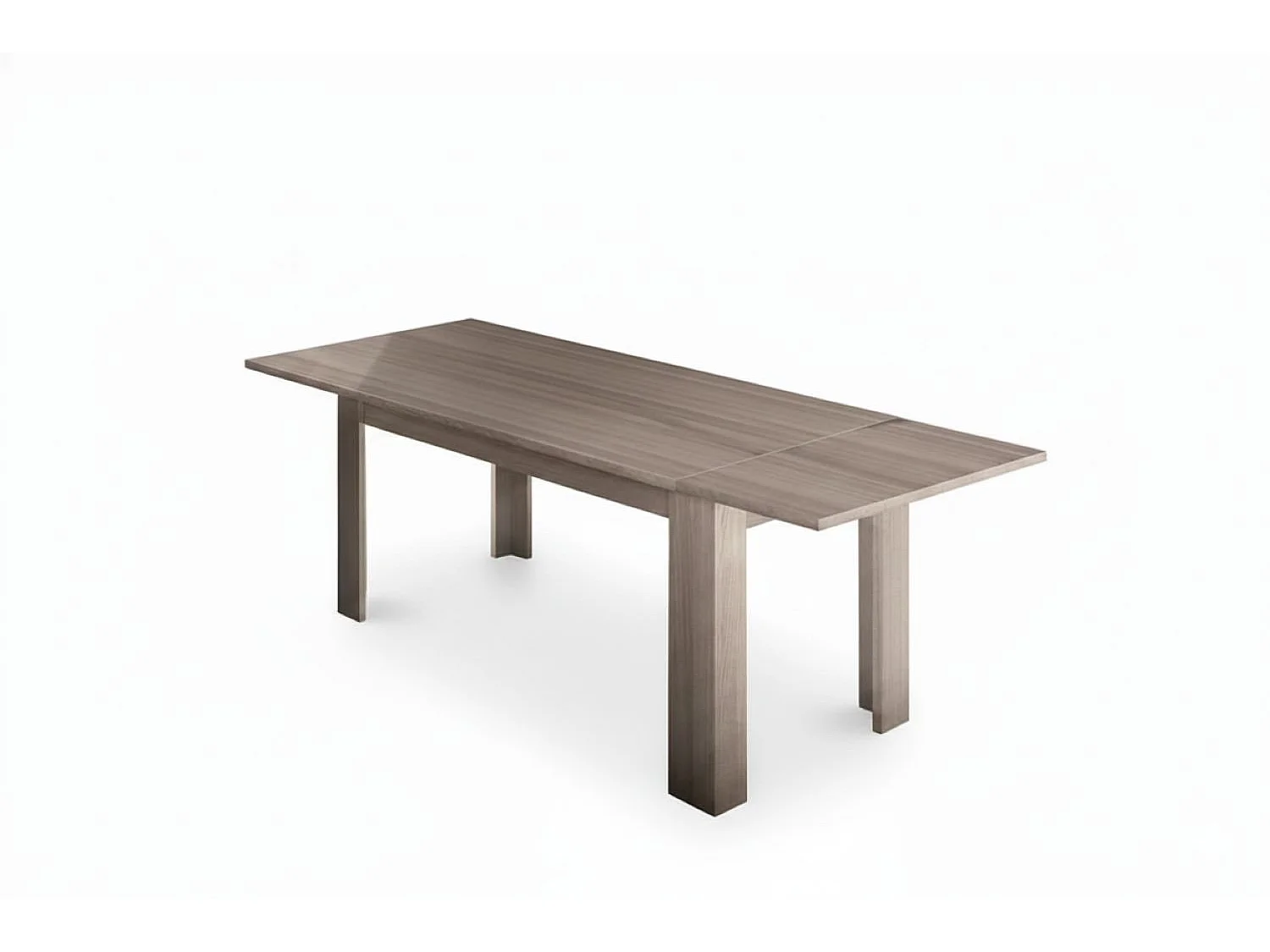 Table extensible Dkofle, Console extensible jusqu'à 10 places, Console extensible 100% Made in Italy, 140/190x90h75 cm, Orme nacré