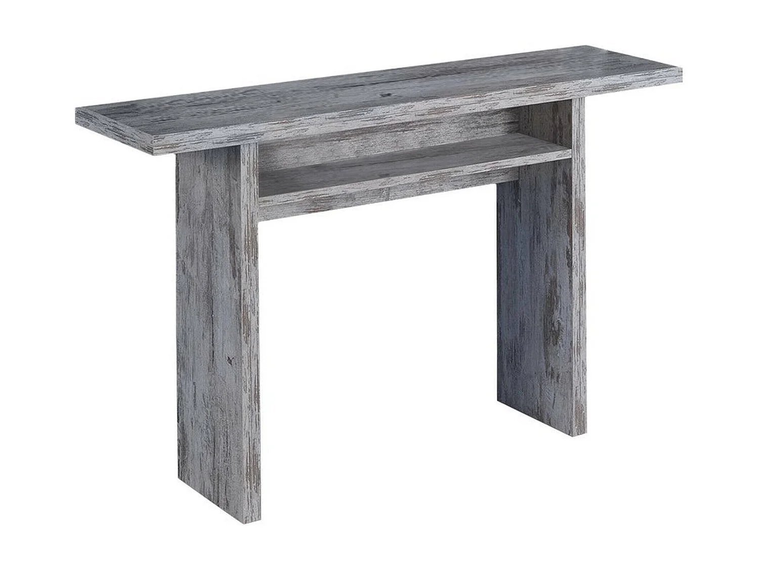 Consola extensível Dwales, Mesa de jantar com abertura para livro, Consola multiuso extensível, 100% Fabricado em Itália, 120x70h75 cm, Vintage