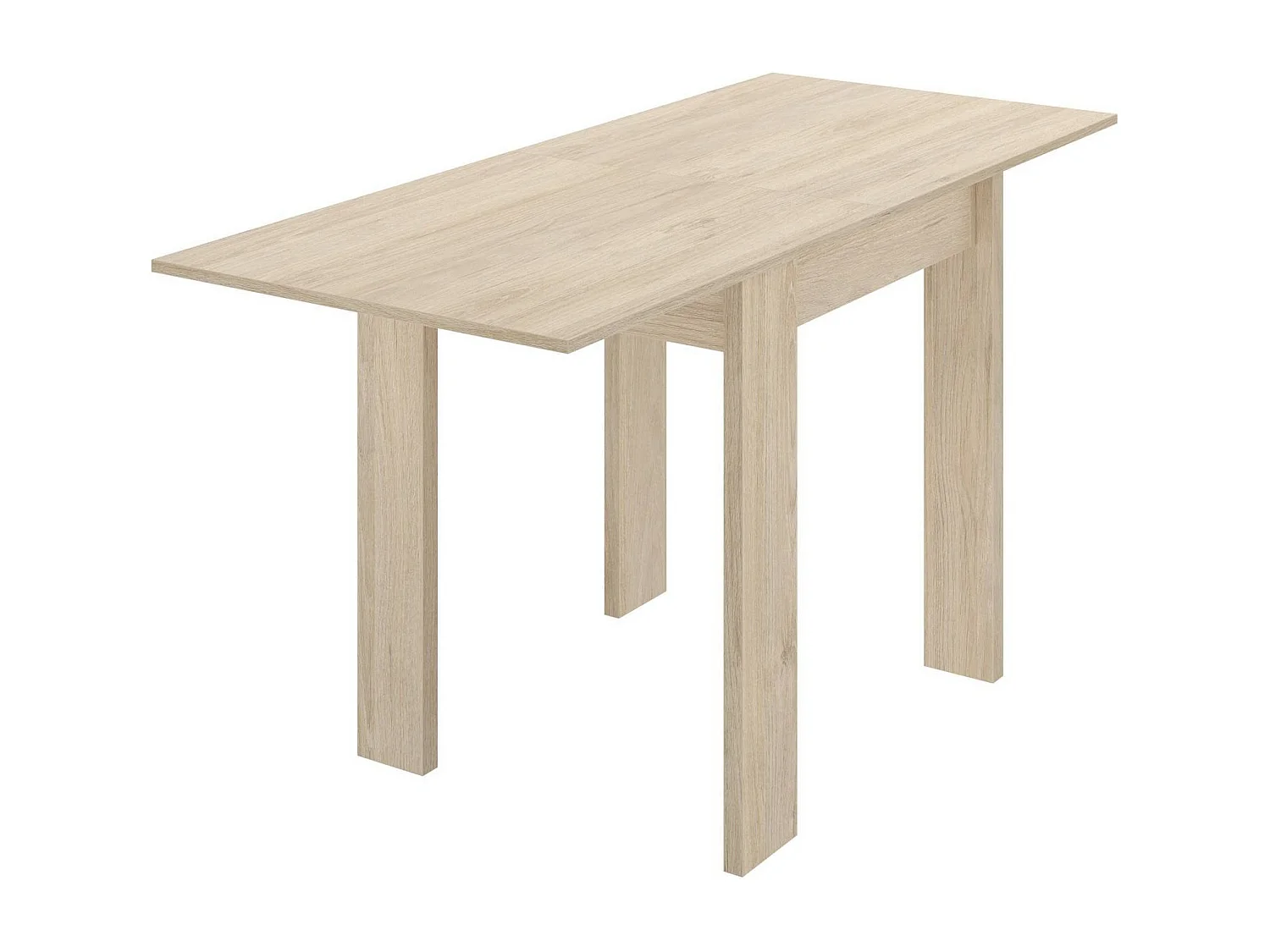 Tavolo Allungabile Alamaro, 6 Posti, 67x134x79h cm Marrone Rovere