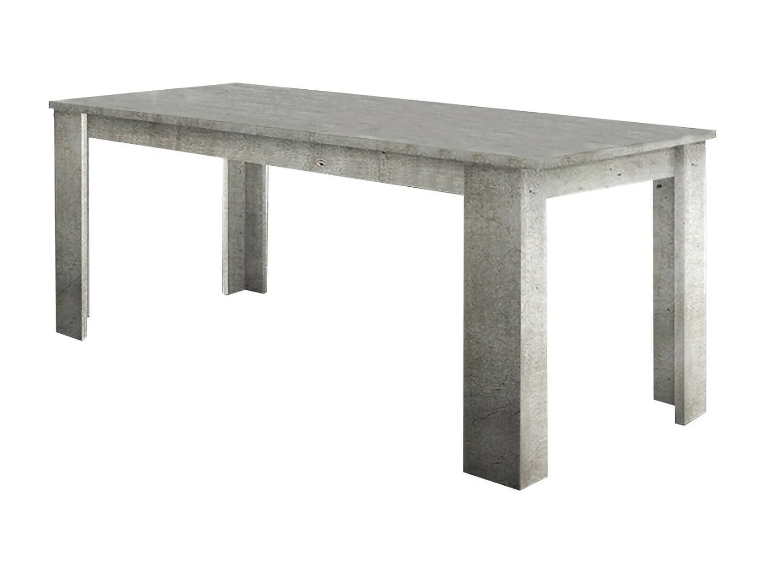 Ddariv uitschuifbare tafel, Uitschuifbare console tot 12 zitplaatsen, Uitschuifbare console 100% Made in Italy, 160/210x90h75 cm, Cement
