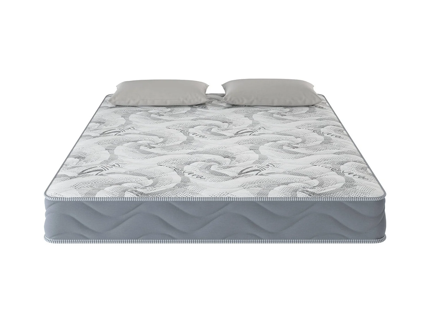 Matelas simple Ercole, Matelas en mousse à mémoire de forme Trioform, Matelas ergonomique, Matelas à ressorts ensachés, 100% Made in Italy, 90x200xh25 cm