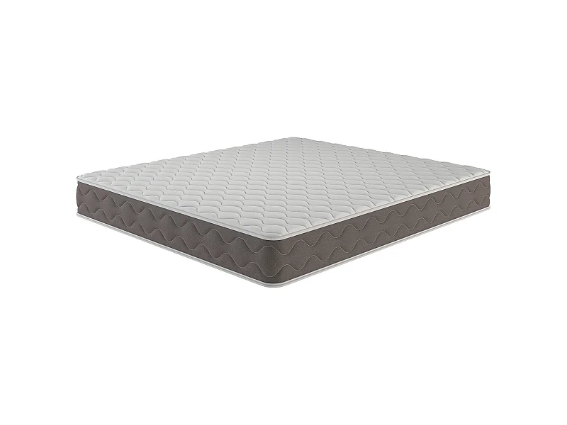 Amaltea dubbele matras, Memory Foam matras, Ergonomische matras, Anti-mijt en hypoallergene matras, 100% Made in Italy, 180x200xh25 cm