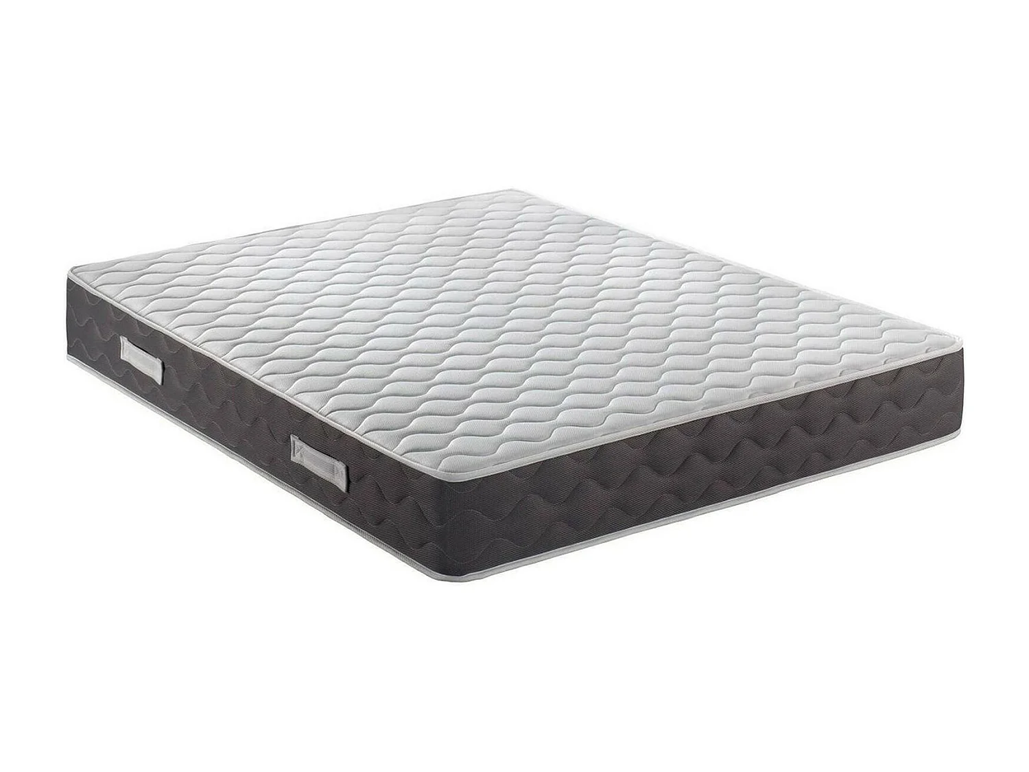 Talamo Italia Tweepersoonsmatras Carpo 160x190x28h cm Wit Hardheid 7.5/10 Compatibel Lattenbodem 160x190 cm, Tweepersoons Made in Italy