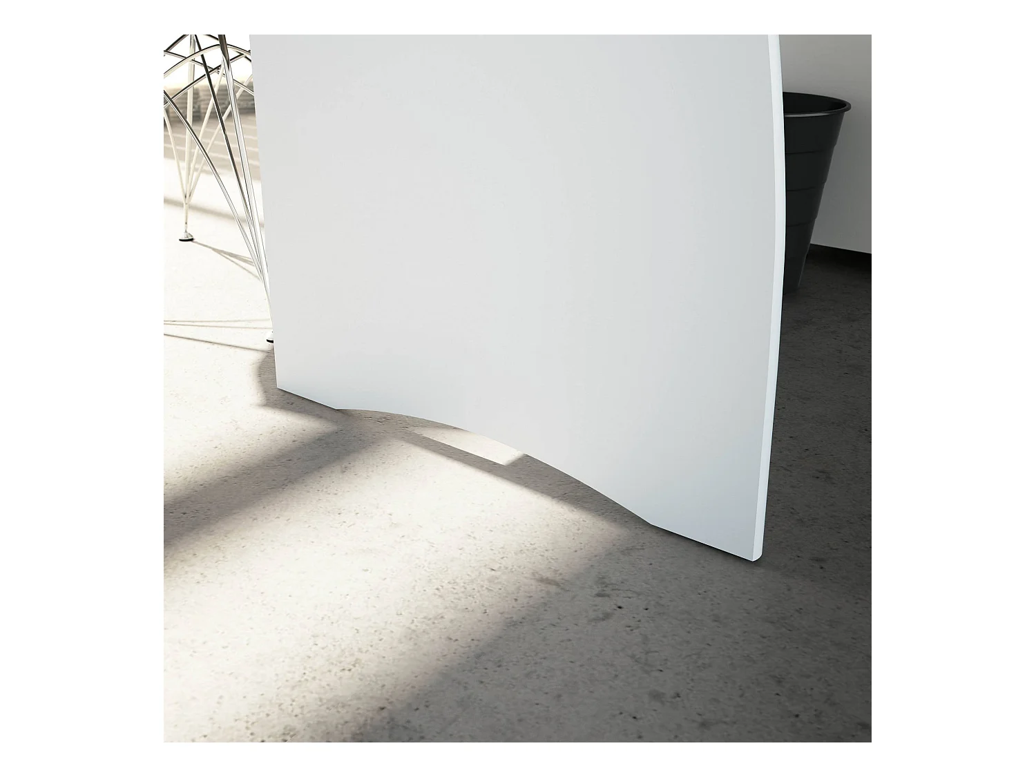 Davell Desk, Bureau, Table d'étude PC avec 3 tiroirs, 136x67h74 cm, Blanc et Chêne