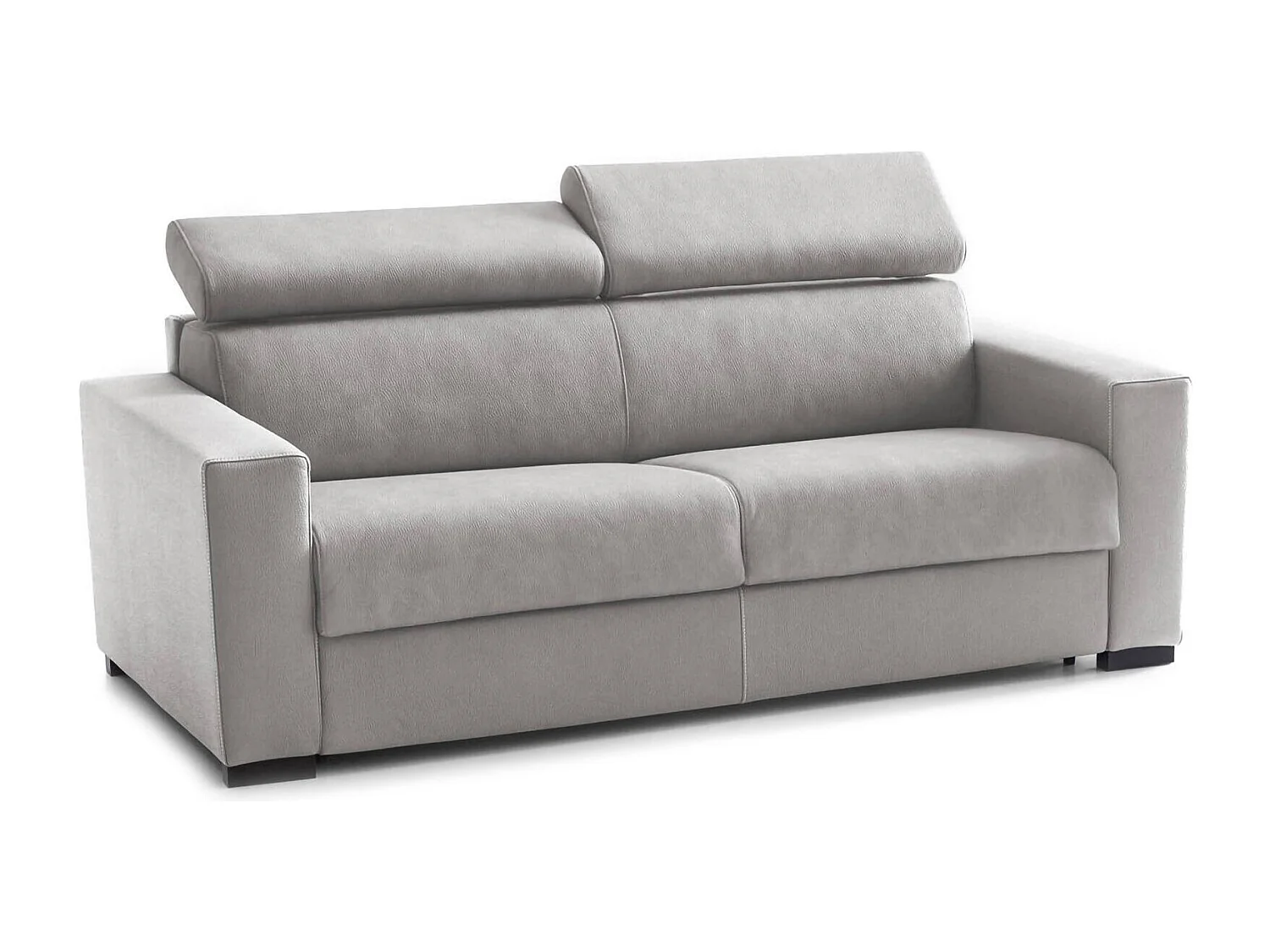 Talamo Italia - Divano letto 2 posti Aieie, Cm 180x95h85, Grigio
