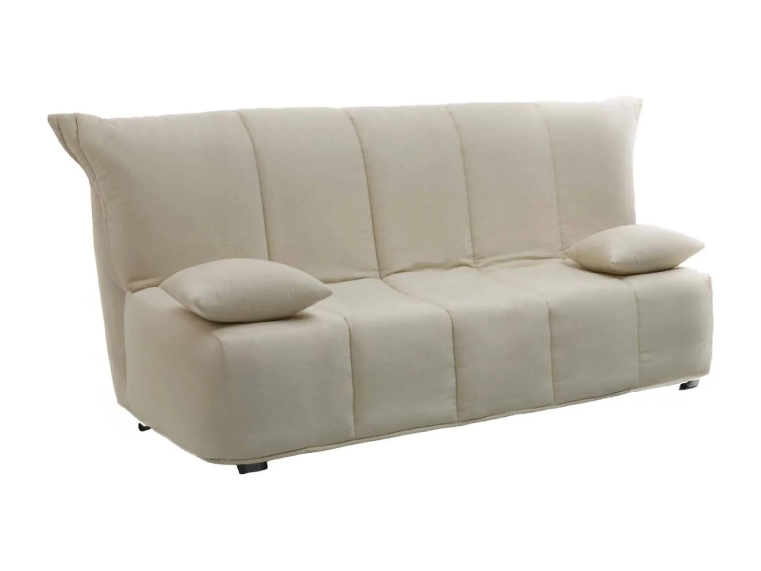 Talamo Italia - Divano letto 2 posti Ariska, Cm 125x90h85, Beige