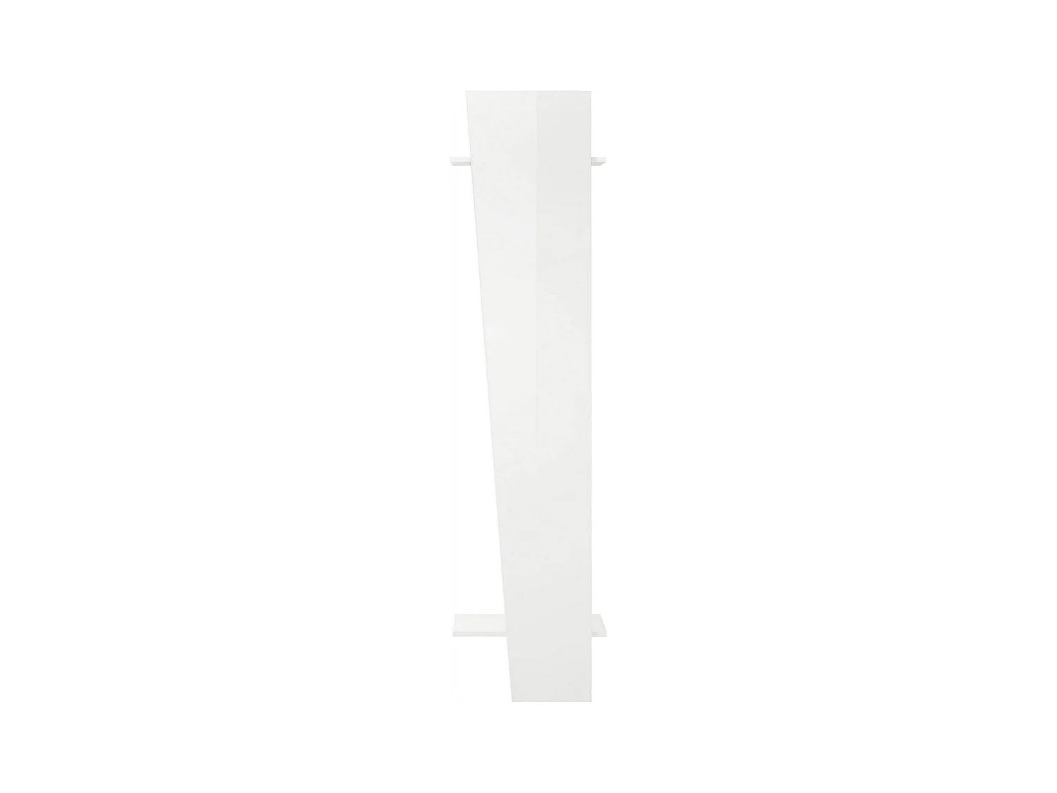 Mobilier d'entrée Dmasell, Entrée multifonction moderne, Casier polyvalent pour hall d'entrée, 100% Made in Italy, 50x30h200 cm, Laqué blanc brillant
