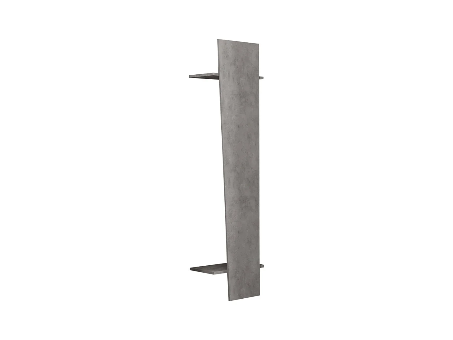 Mobilier d'entrée Dmasell, Entrée multifonction moderne, Casier polyvalent pour hall d'entrée, 100% Made in Italy, 50x30h200 cm, Ciment