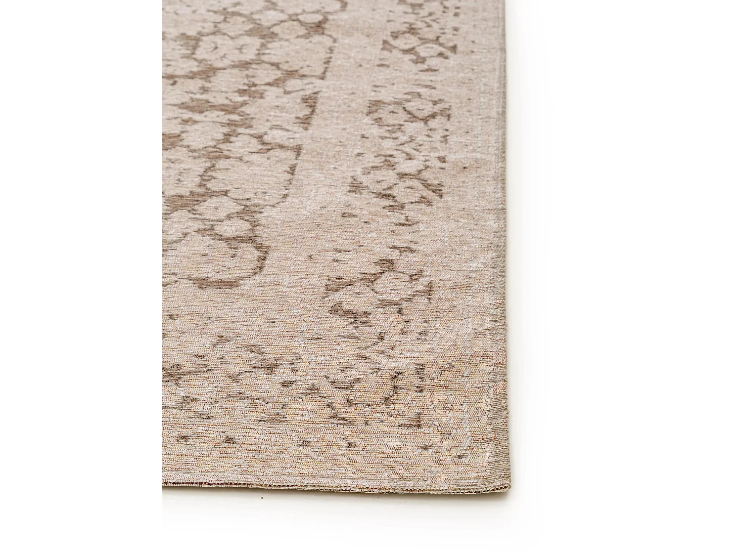 Tapis tissé à plat Tosca Gris 75x165 cm