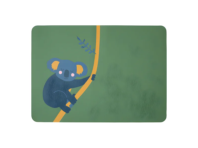 Tovaglietta koala in PVC verde