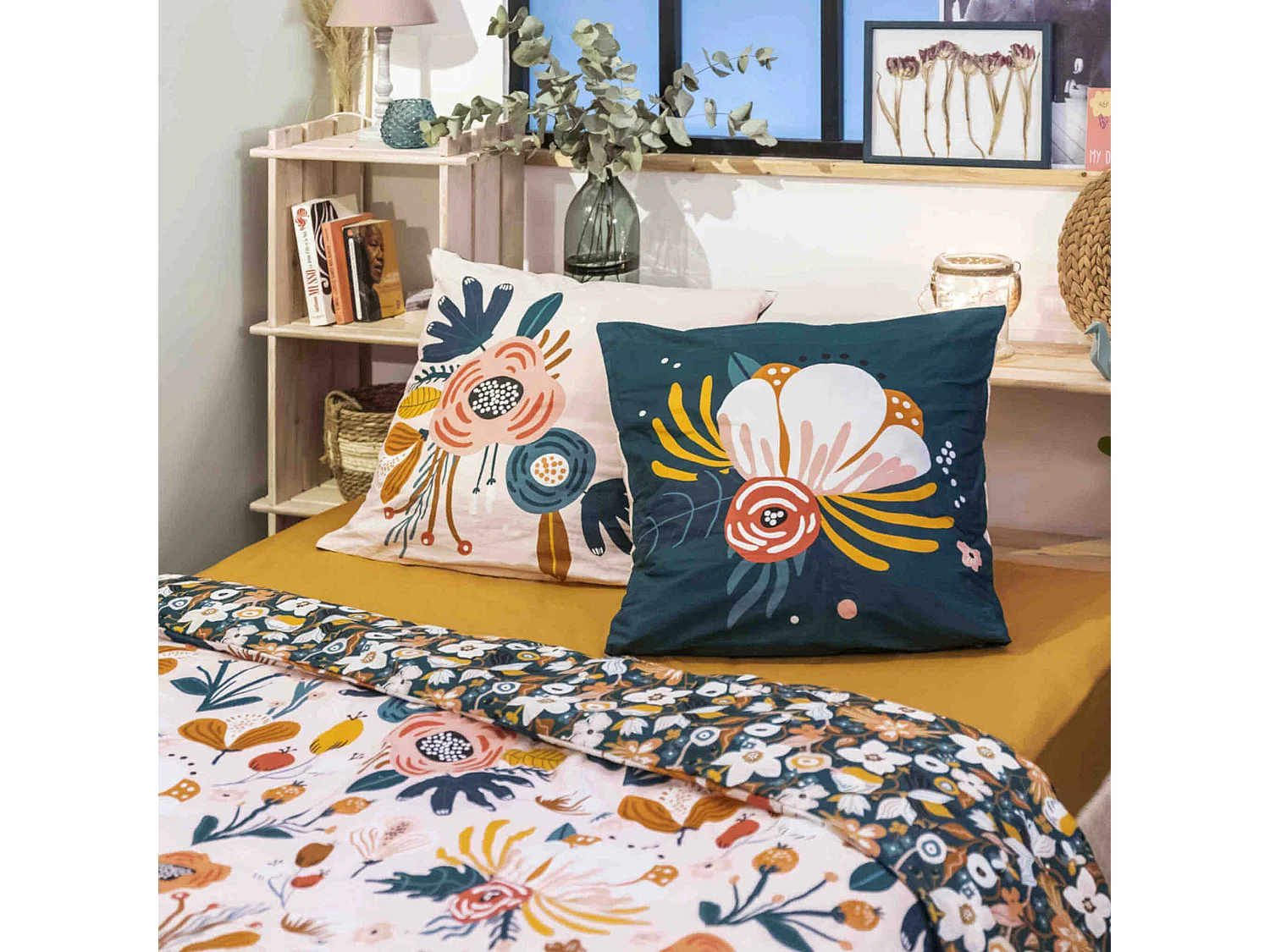 Parure de lit Champêtre 200x200 cm