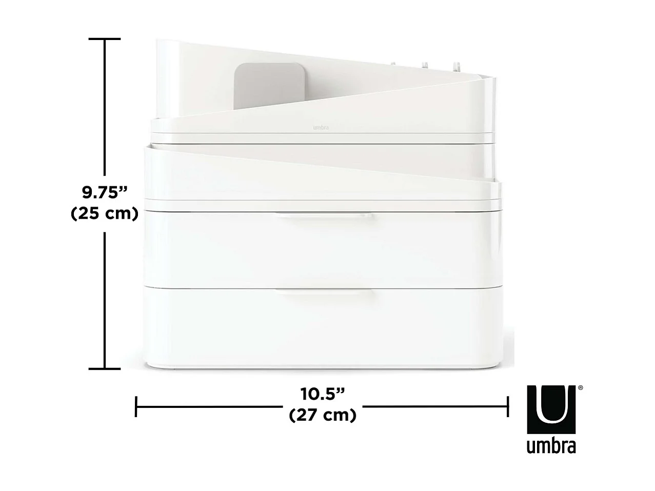 Organiseur de cosmétiques avec tiroirs Glam