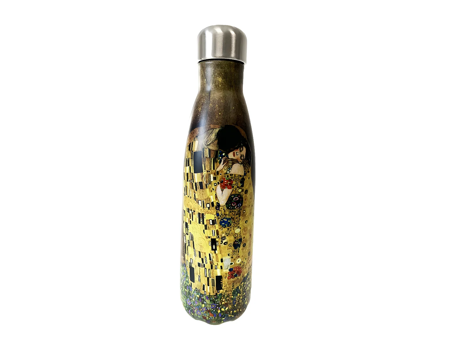 Bouteille isotherme en inox Le baiser de Klimt