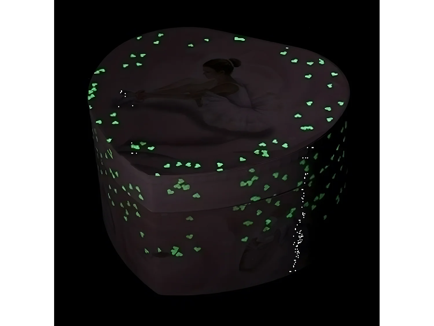 Coffret à bijoux musicale Phosphorescente - Danseuse