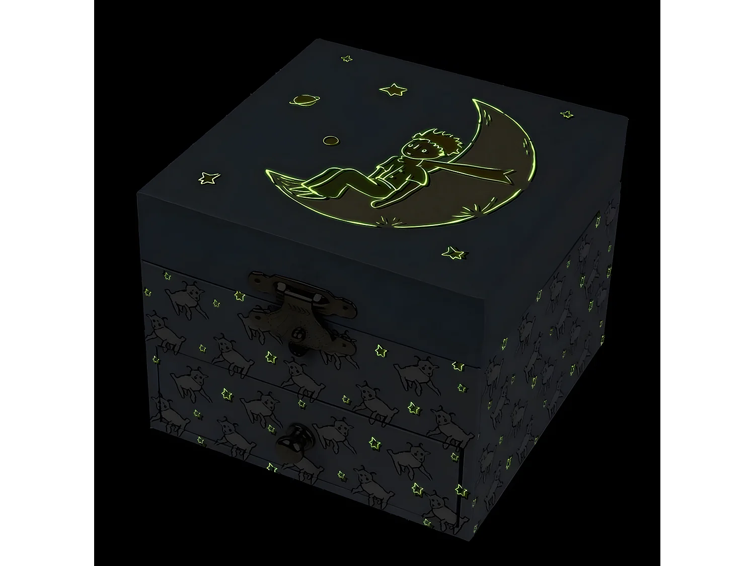 Petit Coffret à bijoux musical Le petit Prince