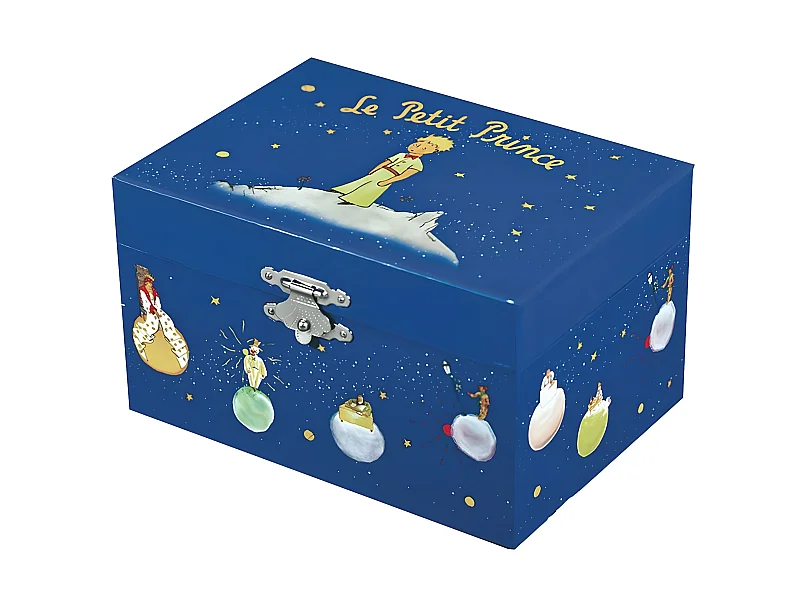 Coffret à bijoux musical Le petit Prince Phosphorescent