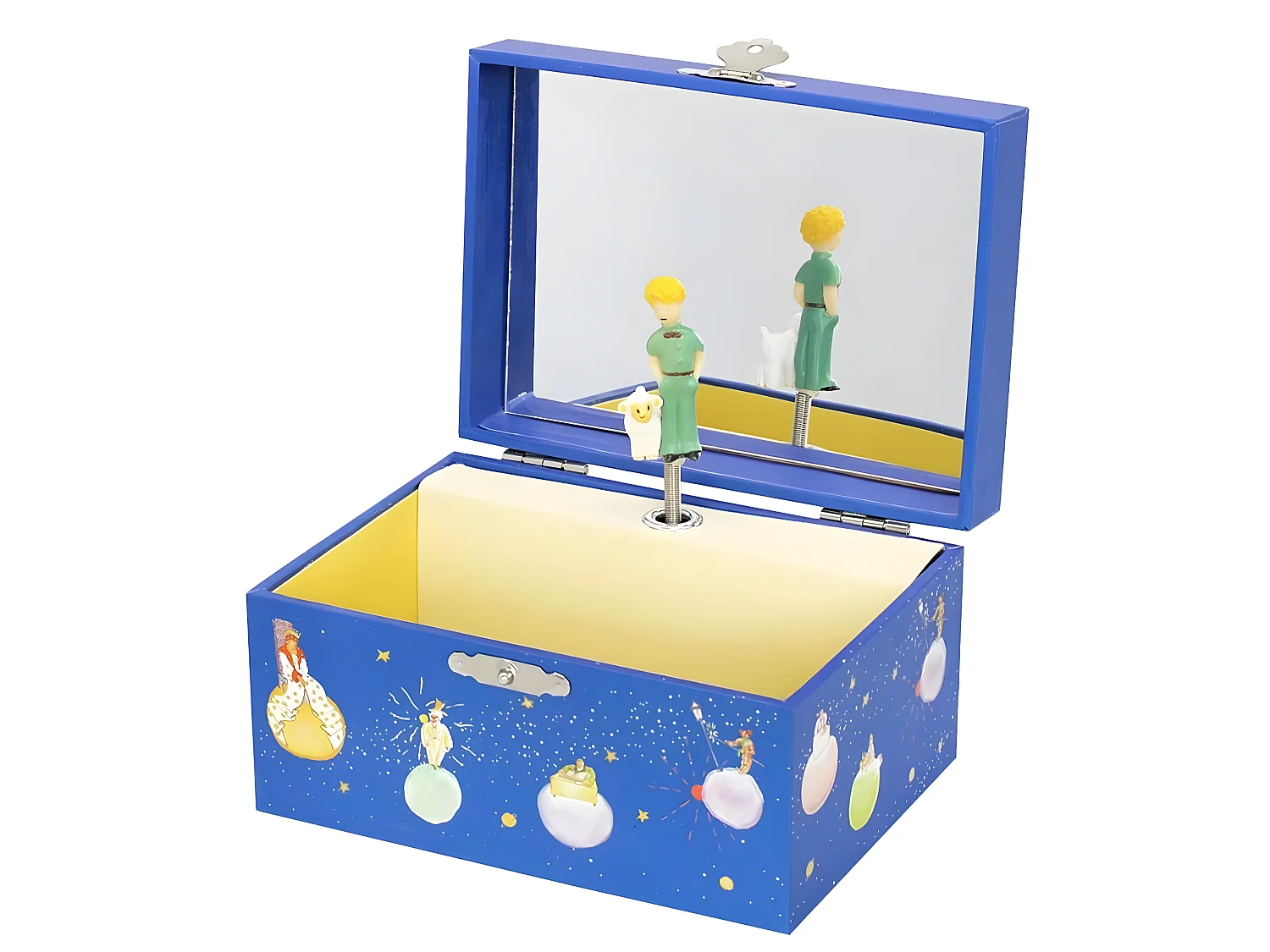 Coffret à bijoux musical Le petit Prince Phosphorescent