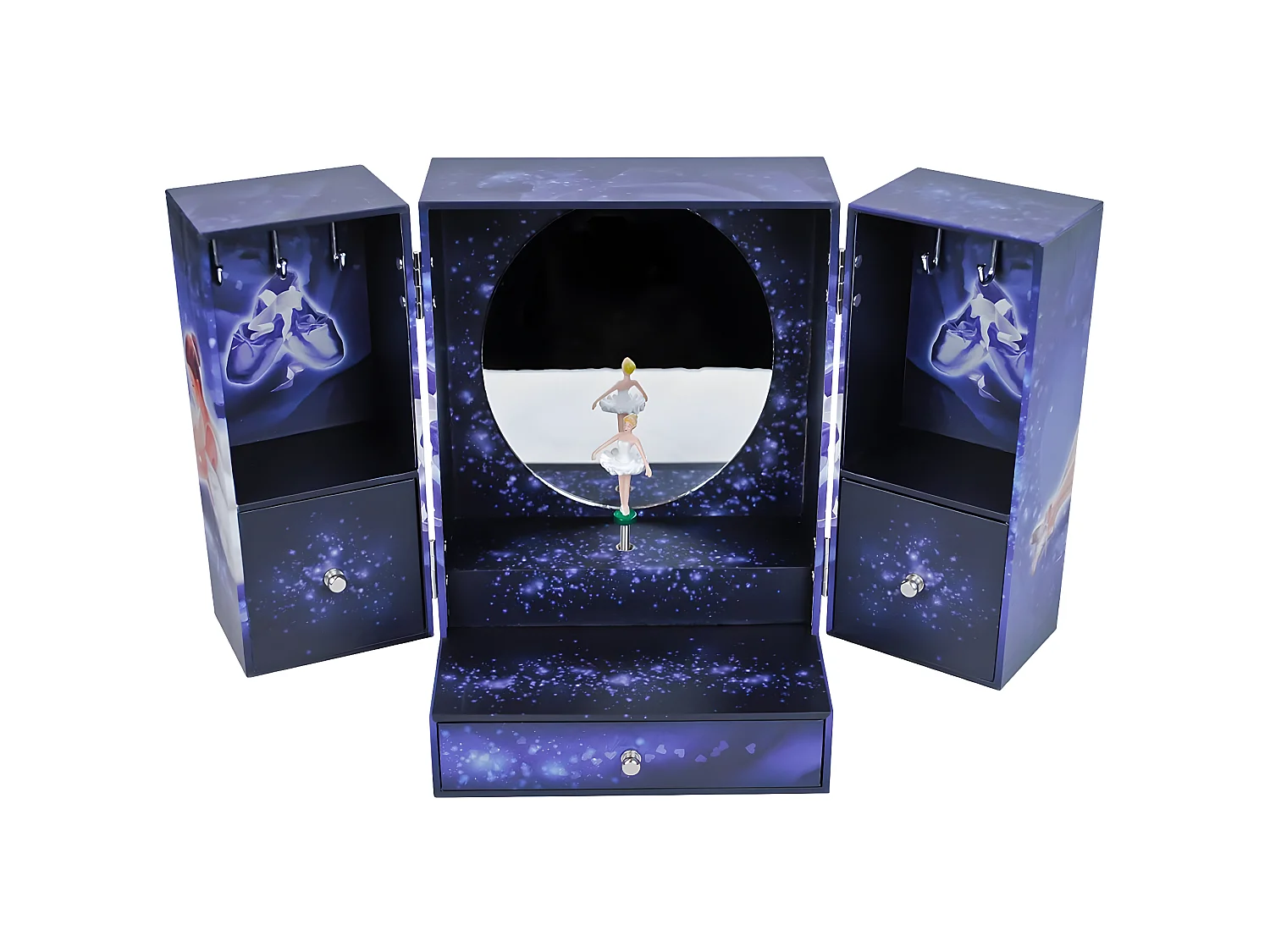 Coiffeuse Musicale Danseuse - Boite à Bijoux