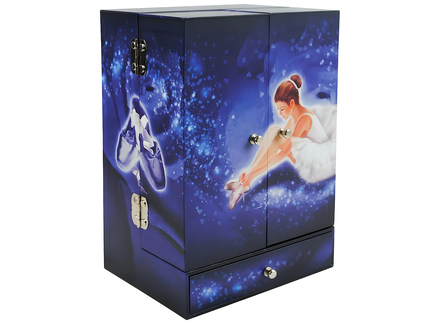 Coiffeuse Musicale Danseuse - Boite à Bijoux