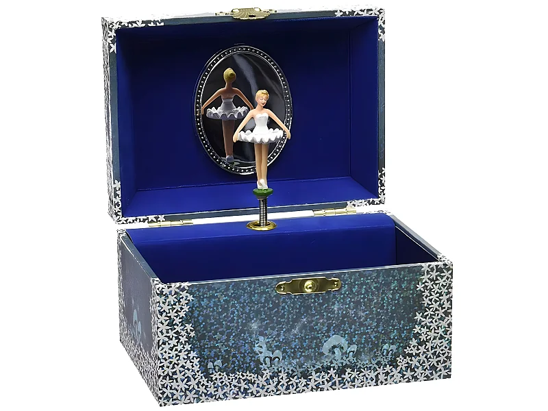 Coffret à bijoux musical Danseuse - Phosphorescent