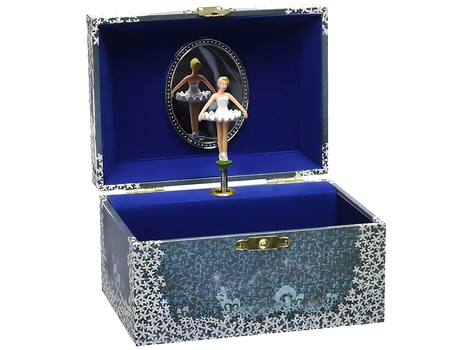 Coffret à bijoux musical Danseuse - Phosphorescent