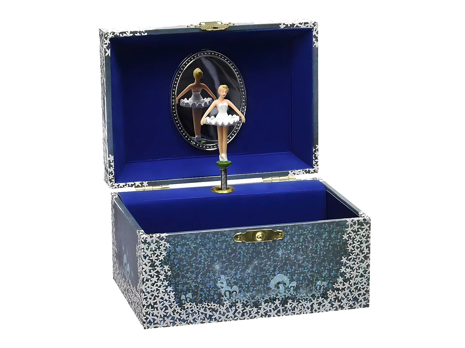 Coffret à bijoux musical Danseuse - Phosphorescent
