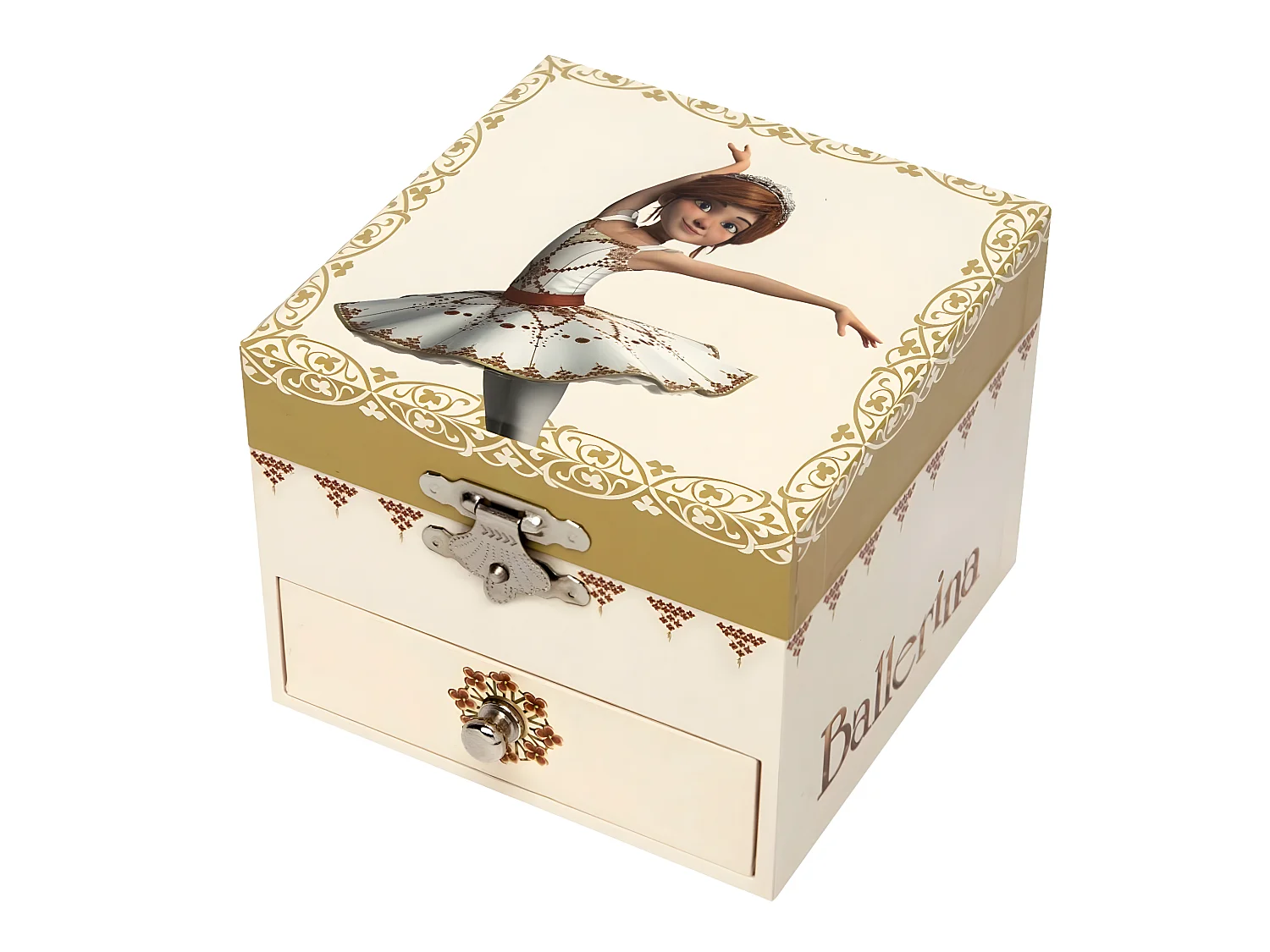 Coffret à bijoux musical Ballerina  - Phosphorescent