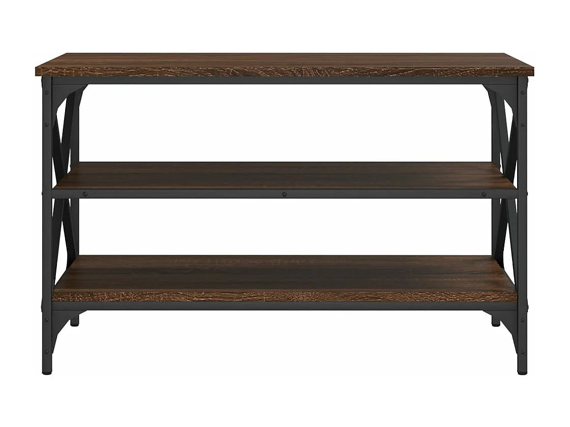 Meuble TV Chêne marron 80x40x50 cm Bois d'ingénierie