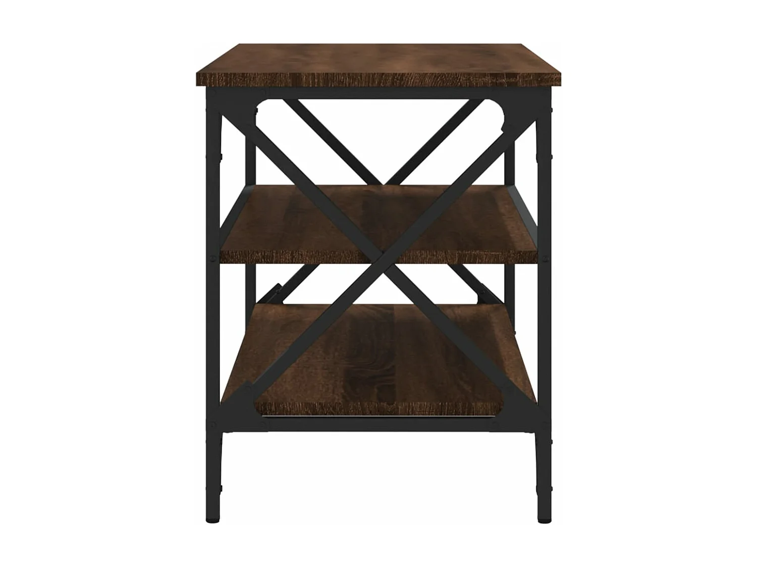 Meuble TV Chêne marron 80x40x50 cm Bois d'ingénierie