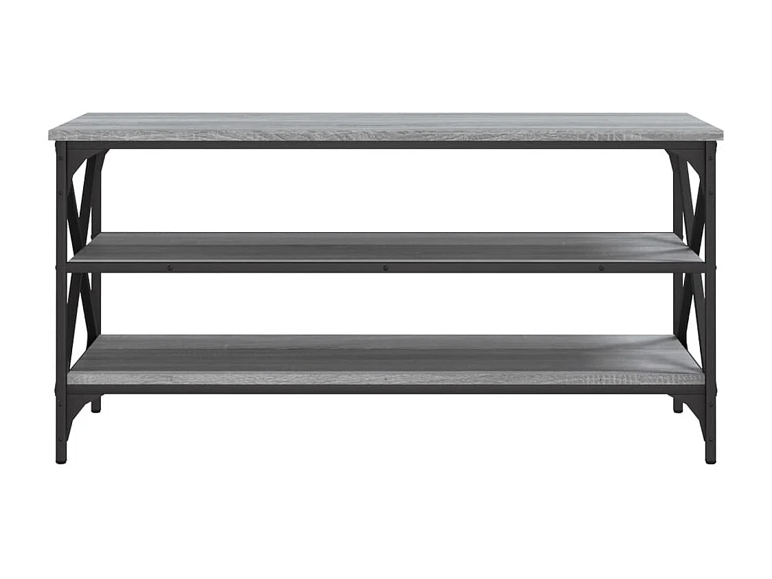 Meuble TV Sonoma gris 100x40x50 cm Bois d'ingénierie