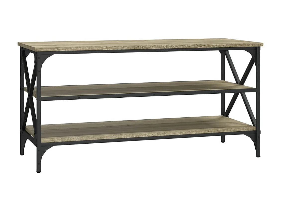 Meuble TV Chêne sonoma 100x40x50 cm Bois d'ingénierie