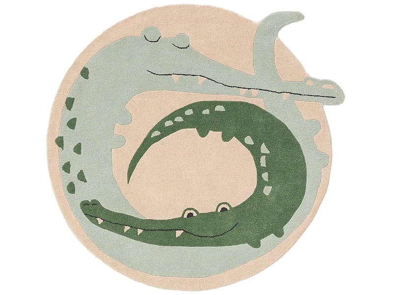 Tapis enfant Savannah Multicouleur 115x120 cm