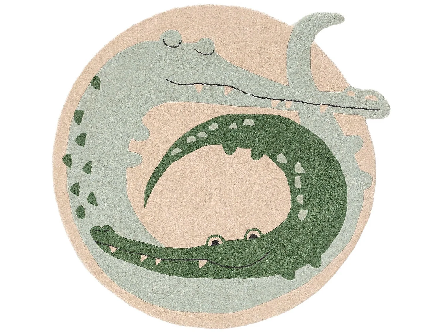 Tapis enfant Savannah Multicouleur 115x120 cm