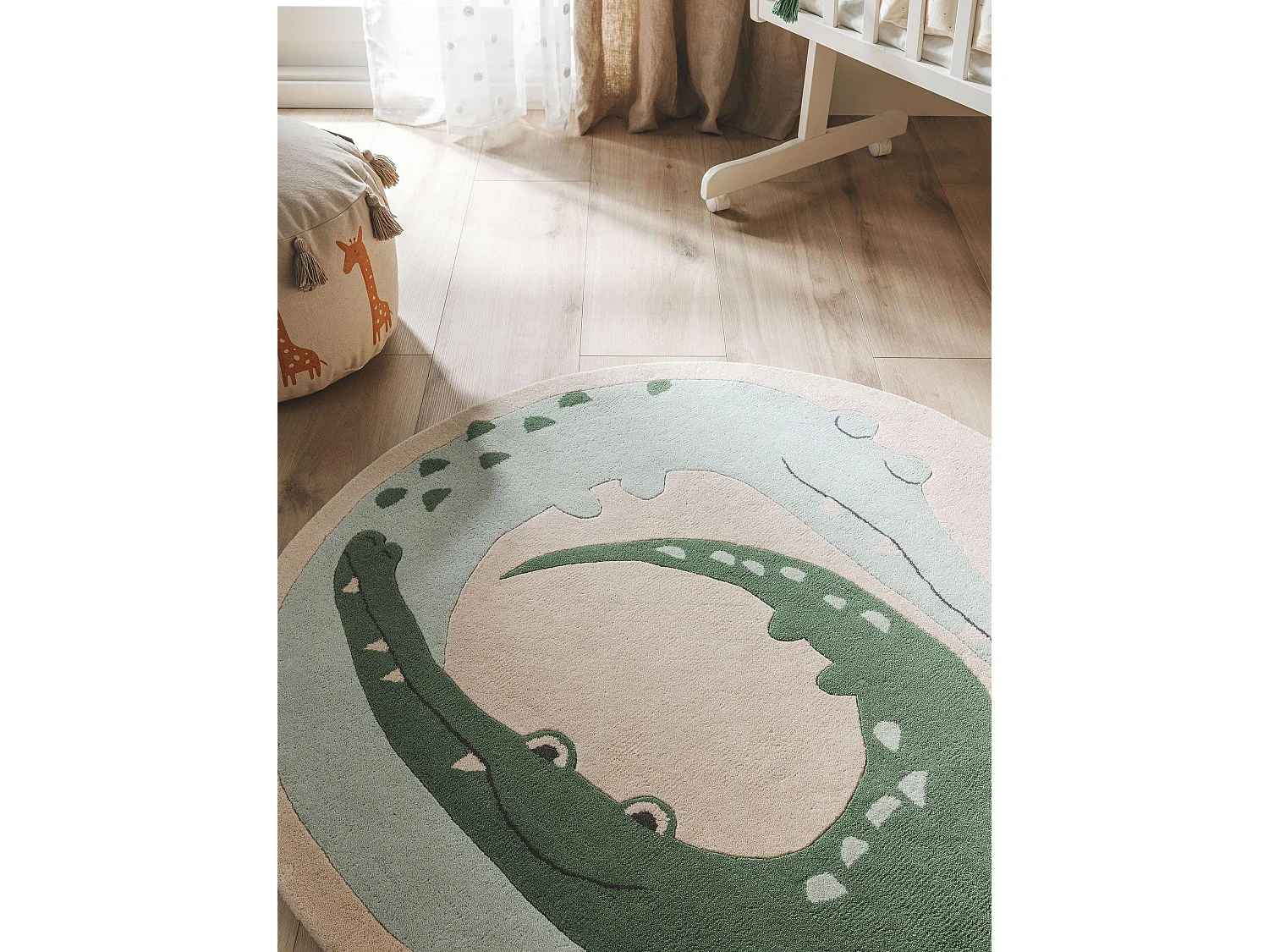 Tapis enfant Savannah Multicouleur 115x120 cm