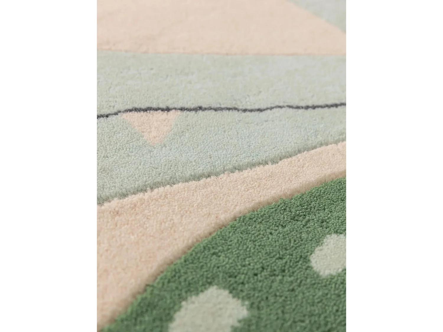 Tapis enfant Savannah Multicouleur 115x120 cm