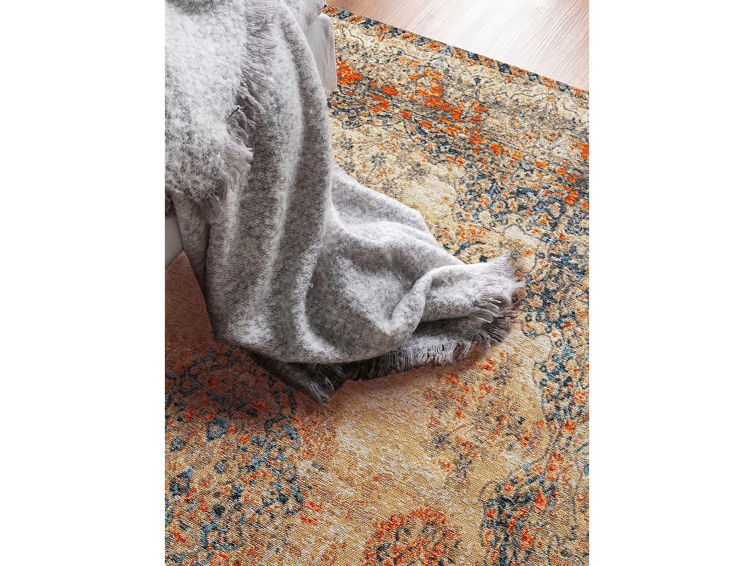 Tapis tissé à plat Stay Multicouleur 75x165 cm