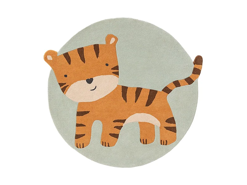 Tapis enfant Savannah Multicouleur 115x120 cm