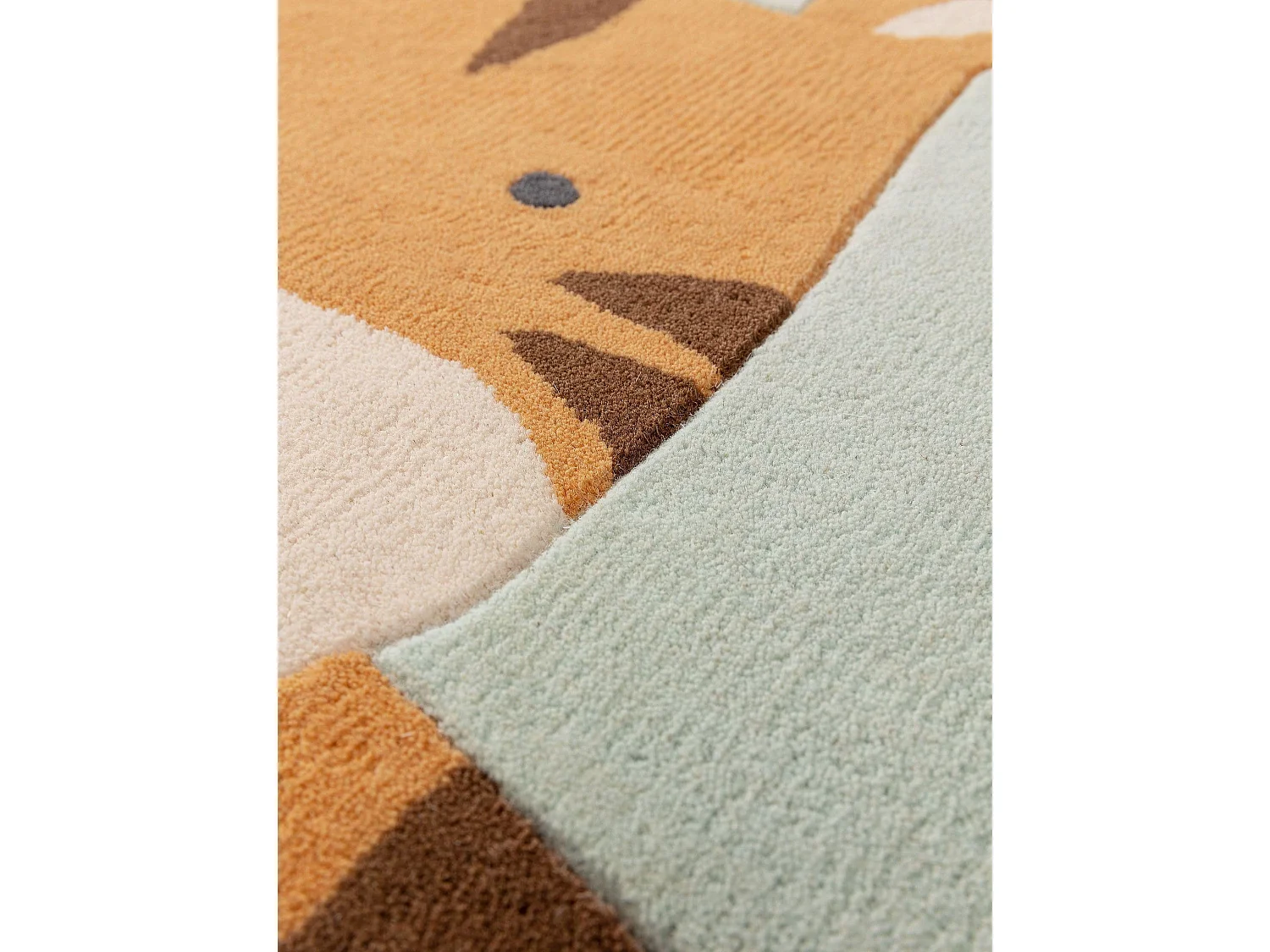 Tapis enfant Savannah Multicouleur 115x120 cm