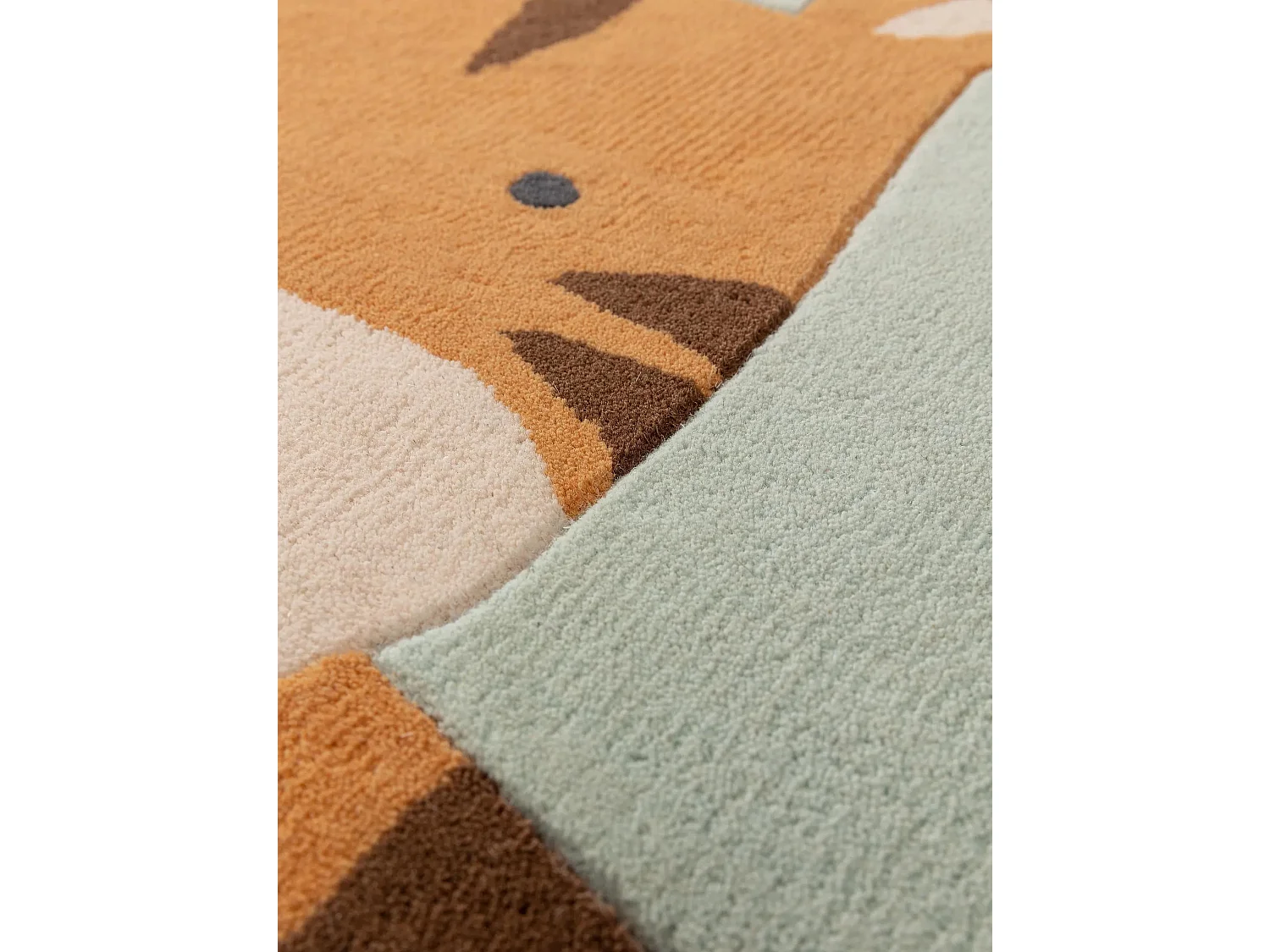 Tapis enfant Savannah Multicouleur 115x120 cm