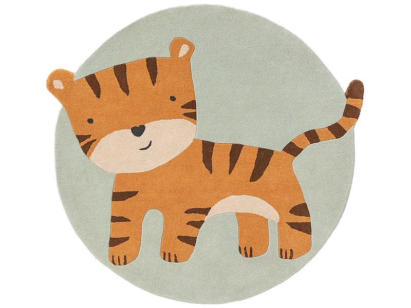 Tapis enfant Savannah Multicouleur 115x120 cm